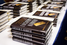 Brad Birkenfeld announces the release of his book 'Lucifer's Banker' at the National Press Club October 18, 2016.